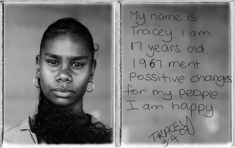 My name is Tracey... I am 17 years old. 1967 ment possitive changes for my people. I am happy. TRACEY 3-4-07