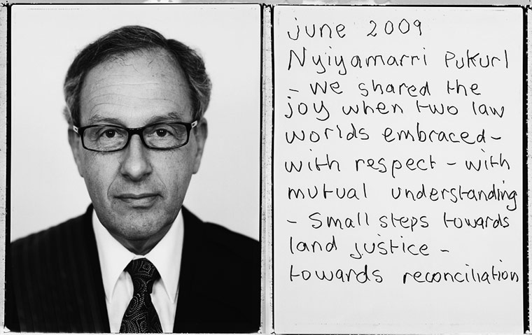 june 2009 / Nyiyamarri Pukurl - we shared the joy when two law worlds embraced - with respect - with mutual understanding - small steps towards land justice - towards reconciliation